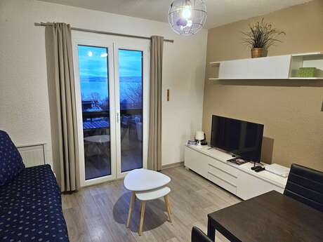 F2 flat van 30 m2 in een gebouw