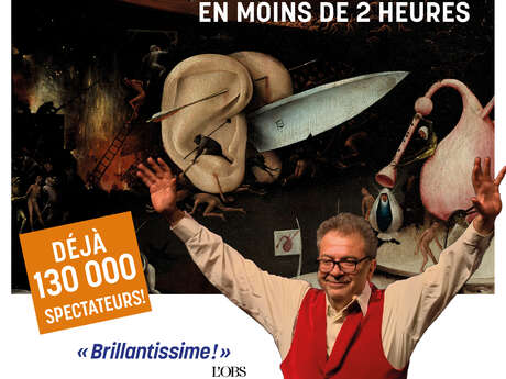 Spectacle - Hector Obalk "Toute l'histoire de la peinture en moins de 2 heures"