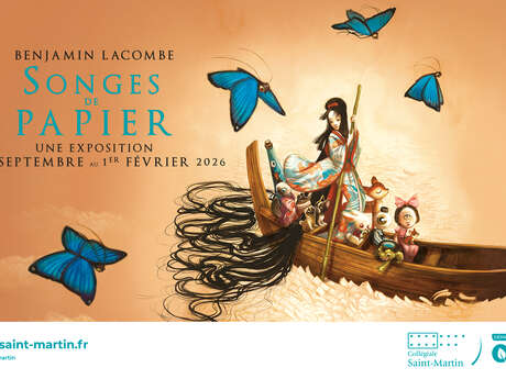 Exposition "Songes de papier" de Benjamin Lacombe