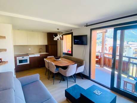 Appartement 6 personnes au pied des pistes avec garage - Le Cocon des Airelles