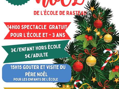 Arbre de Noël de l'école de Rasteau