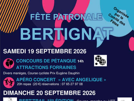 Fête patronale 2026 de Bertignat