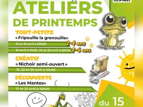 Lente workshops in de Naturoptère