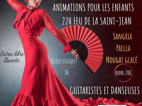 Feu de la Saint-Jean et soirée à thème