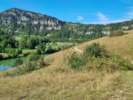 Liaison VTT Ile Chambod - Viaduc de Cize Bolozon