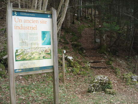 Le sentier de la meulière des Dauphins