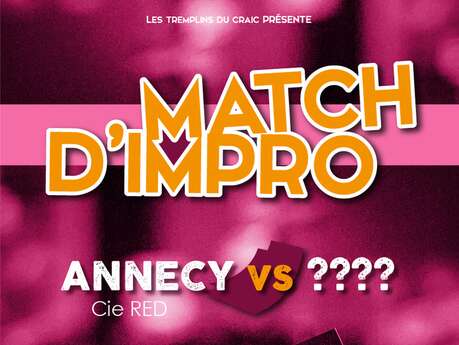 Match d'impro Gla Gla de décembre avec la Cie Red