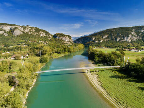 Cycling route : les berges du Rhône