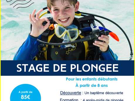 Stage de plongée enfant au départ St Mandrier