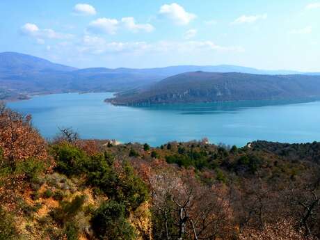 SAINTE-CROIX-DU-VERDON - Le sentier des Muletiers