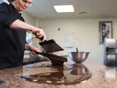 Visite de la chocolaterie Sandrine Chappaz