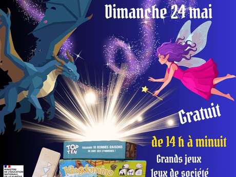 Fête du jeu sur le thème "Médiéval Fantastique"