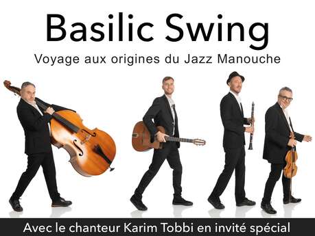 Concert "Basilic Swing" - Jazz manouche/tzigane