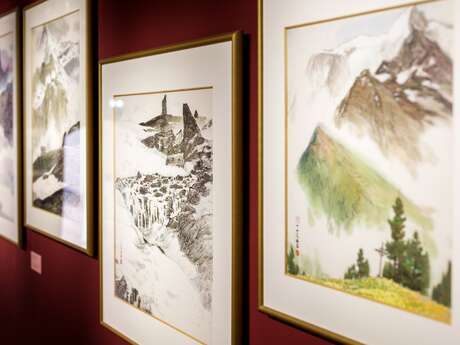Visite de l’exposition « He Yifu. D’encre, d’eau et de montagne »