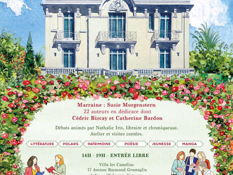 Authors in the garden