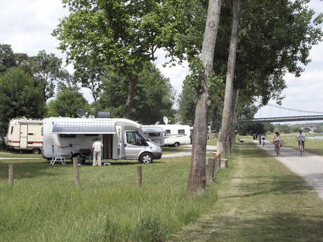 Aire d'accueil de camping-car de Bouchemaine