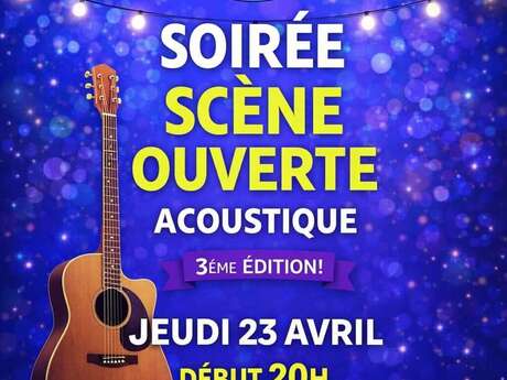 Soirée scène ouverte acoustique