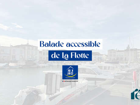 Paseo accesible en La Flotte
