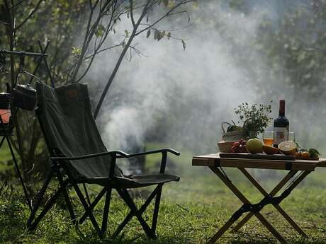 Aire de pique nique à Caderousse