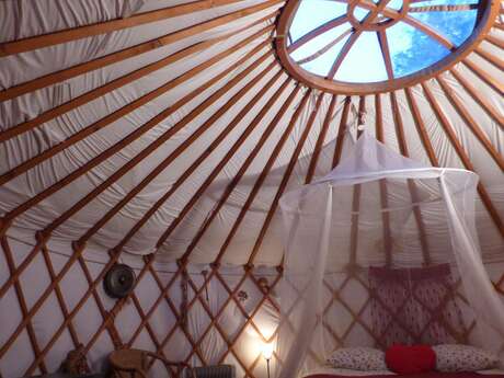 En amoureux sous la yourte