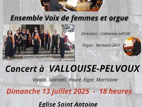 Concert : Ensemble vocal Cantanha "Les Écrins au choeur"