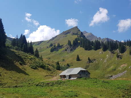 Tour pédestre de la Pointe des Mattes en 2 jours - Etape 1