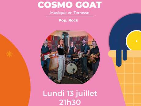 Concert : Cosmogoat - musique pop, rock | Les Estivales de Nans