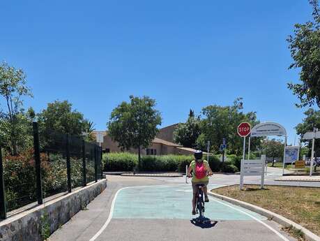 Boucle cyclable de Toulon par le Pradet