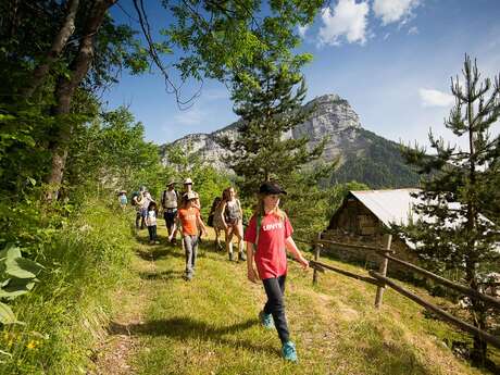 Ecoute la montagne - randonnée accompagnée à destination de groupes d'enfants (scolaires ou autre)