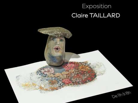 Exposition "Le galet clair" Claire Taillard