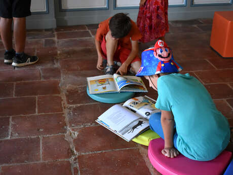 Partir en livre à l'abbaye