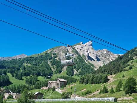 Large ski slope clean-up