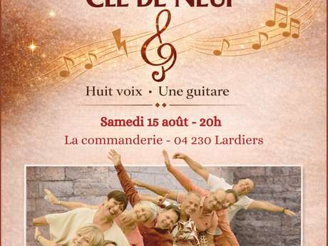 Clé de neuf en concert à la Commanderie