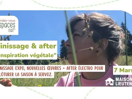 Finissage de l'exposition "Inspiration végétale"