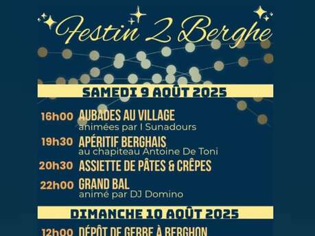 Berghe feast