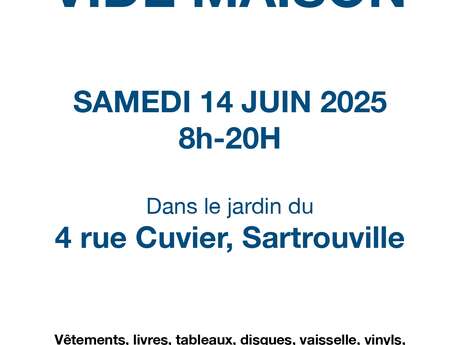 Vide-maison à Sartrouville