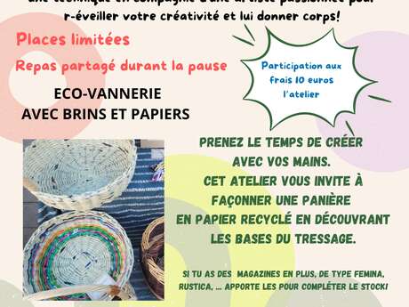 Atelier éco vannerie