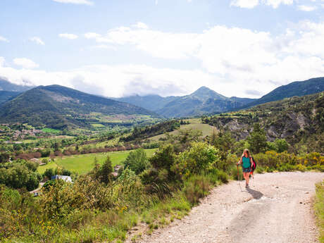 Tour des Baronnies provençales à pied - Variante Haut-Alpine