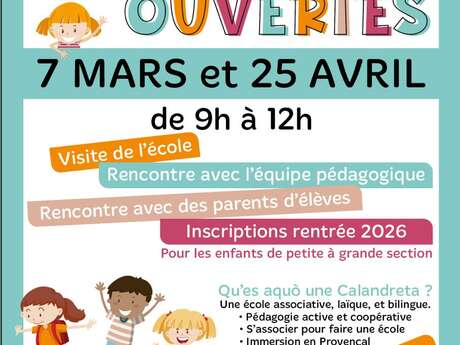Portes ouvertes école calandreta - bilingue provençal