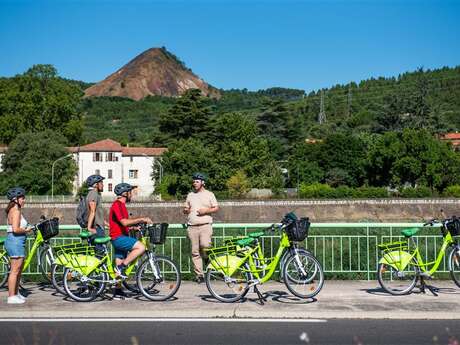 Visite guidée d'Alès en vélo électrique