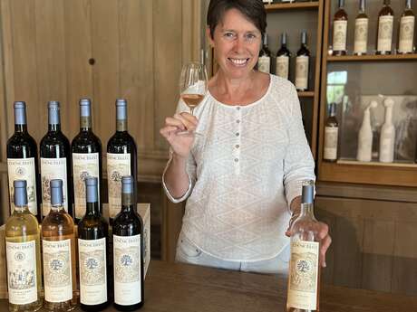Festival „Ventoux Saveurs“ – Mittagessen unter dem Motto „Perfekte Harmonie“ und Meisterkurs zu Grenache und Schokolade – Domaine Chêne Bleu