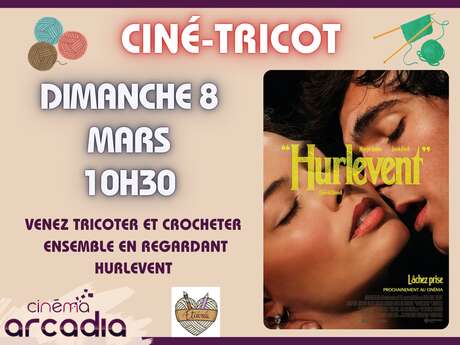 Ciné Tricot collabaration Etcécréa et Cinéma Arcadia