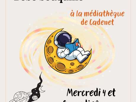 Bébé Bouquine à la médiathèque de Cadenet