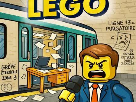 Metro, boulot, Lego