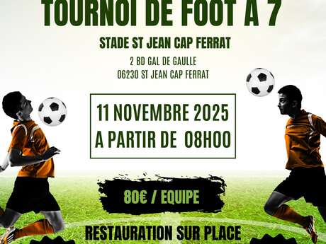 Tournoi de foot à 7 au profit de l’association “Tous avec Hugo”