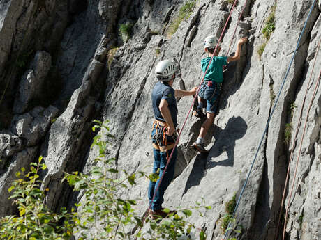 Stage d'escalade avec le Bureau des Guides