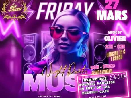 Friday night party au Thouar