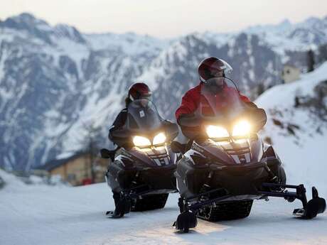 Escursione in motoslitta - Gran Tour Station
