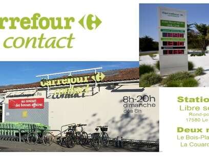 Carrefour contact - Le Bois Plage