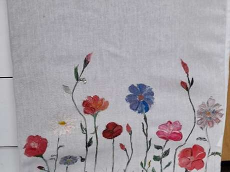 Atelier Sac à l'oeuvre : peinture sur tote bag